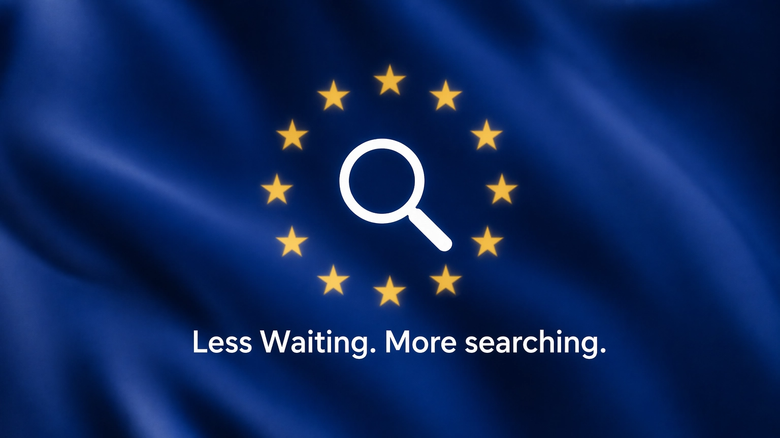 Less waiting, more searching